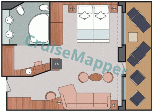 Adora Mediterranea Grand Suite  floor plan