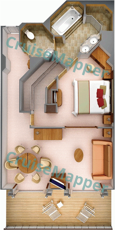 Silver Spirit Silver Suite  floor plan