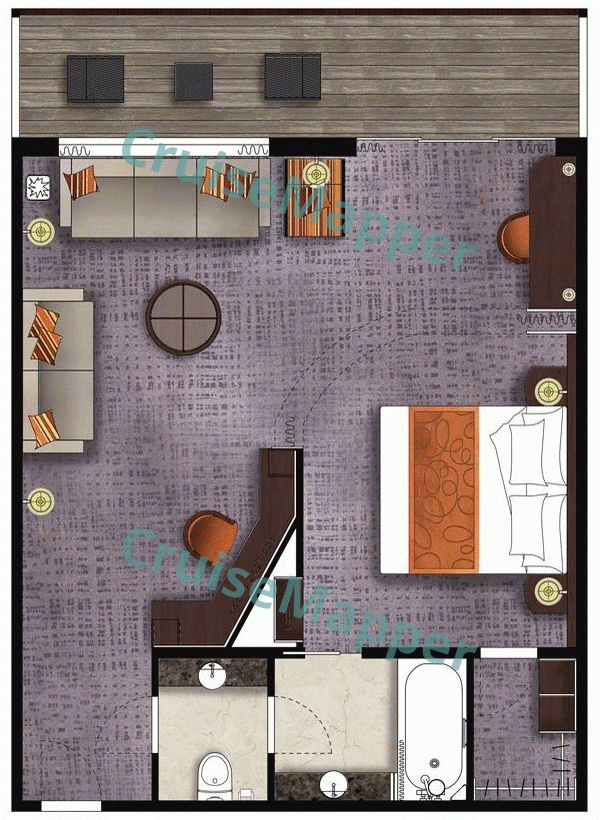 Amera Panorama Suite  floor plan