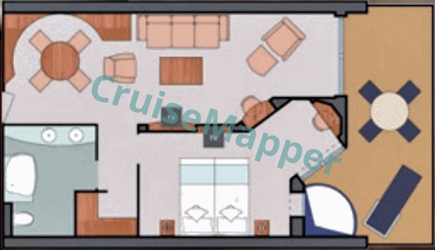 Ambition Sundeck Deluxe Suite  floor plan