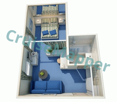 Golden Iris Premium Suite  floor plan