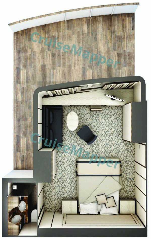 Silver Galapagos Terrace Suite  floor plan