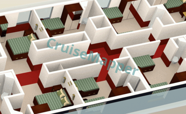 Lord of the Glens Window Cabin  floor plan