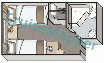 MS Junker Jorg Window Cabin  floor plan