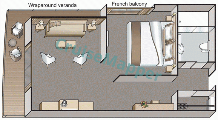 Viking Heimdal Explorer Suite  floor plan