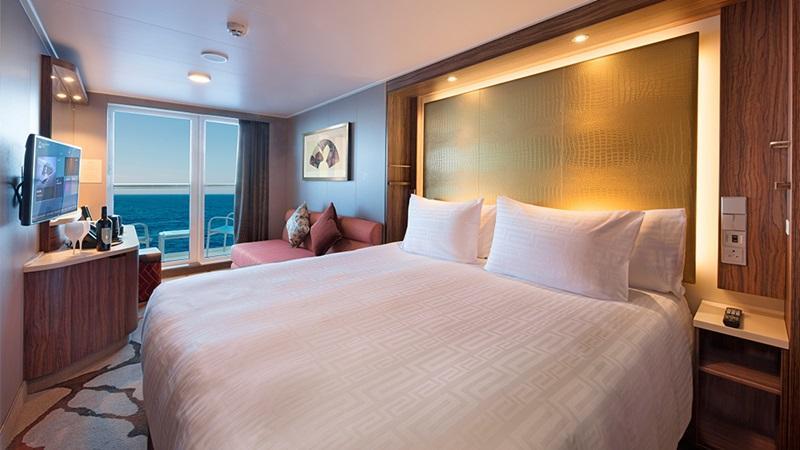 dream cruise balcony stateroom for 4 pax