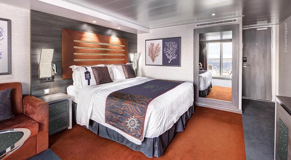 MSC Bellissima ship Crystal Cabin (suite 16018, deck 16)