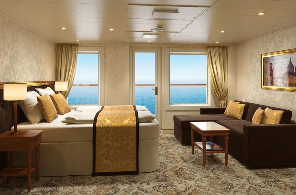 Costa Firenze cabins and suites | CruiseMapper