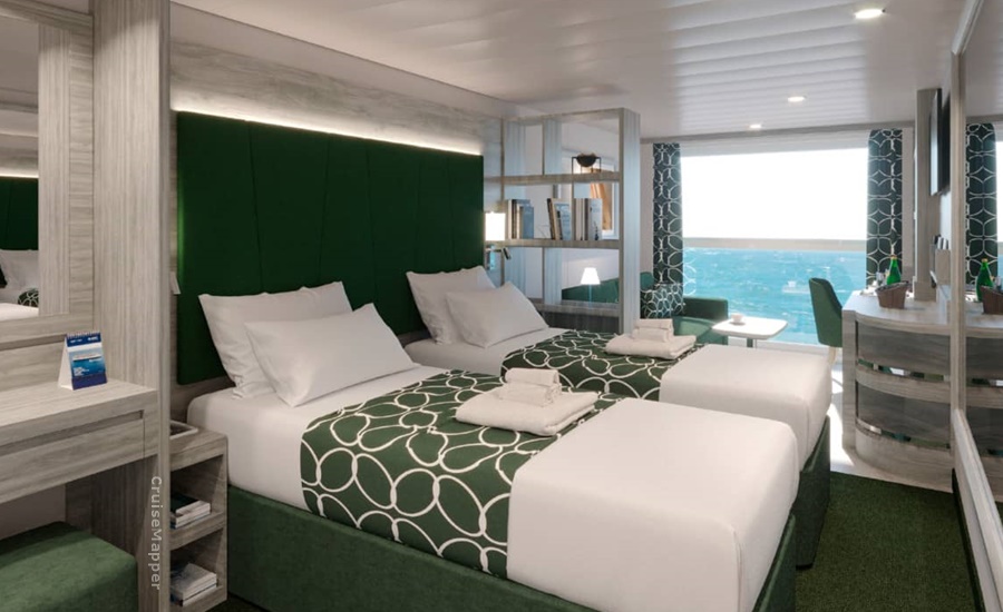 how many yacht club cabins on msc europa