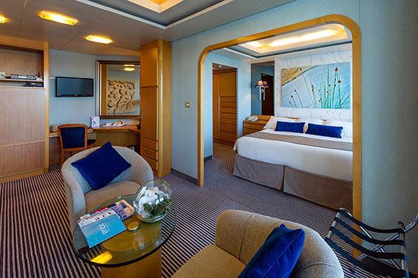 Pacific Dawn cabins and suites CruiseMapper