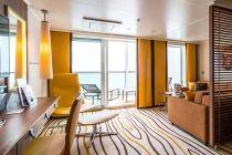AIDAperla Aft-Facing Sundeck Premium Suite with Wraparound Balcony photo
