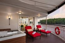 RV Mekong Mystique Grande Royal Suite with Wraparound Balcony photo