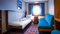 Silja Galaxy ferry A-Class Quad Outside Cabin photo