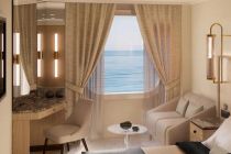 Crystal Serenity Single & Double Guest Room with Oceanview photo