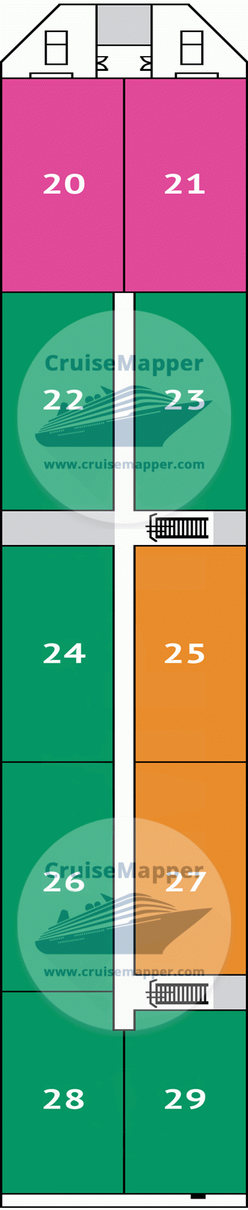 Zambezi Queen Deck 02 - Middle