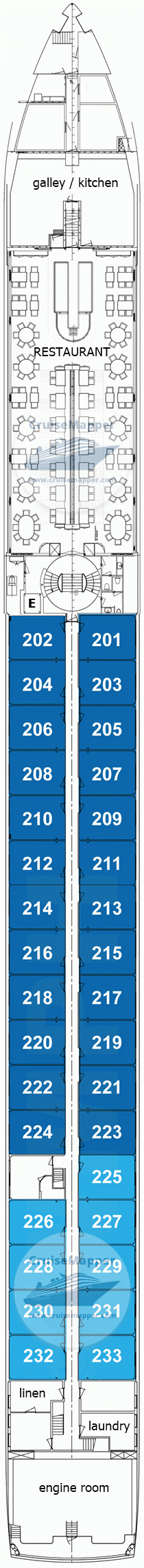 Avalon Envision Deck 02 - Sapphire-Dining