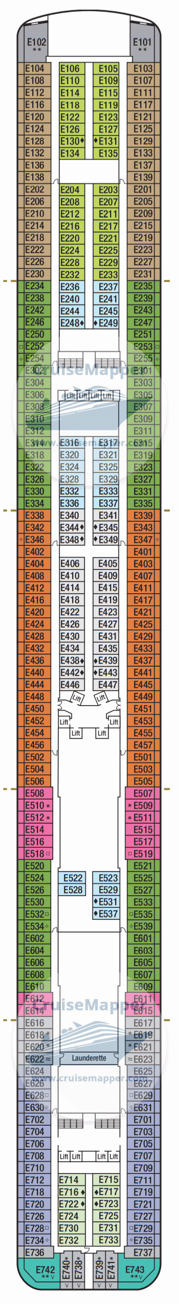 Britannia Deck 10 - E