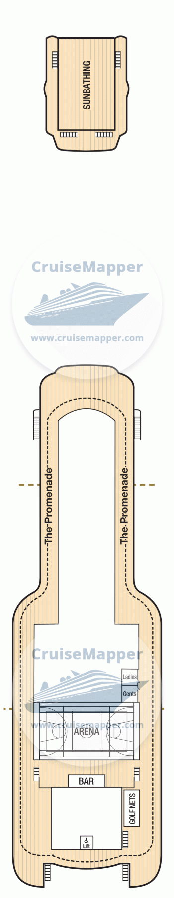 Britannia Deck 18 - Sports-Promenade