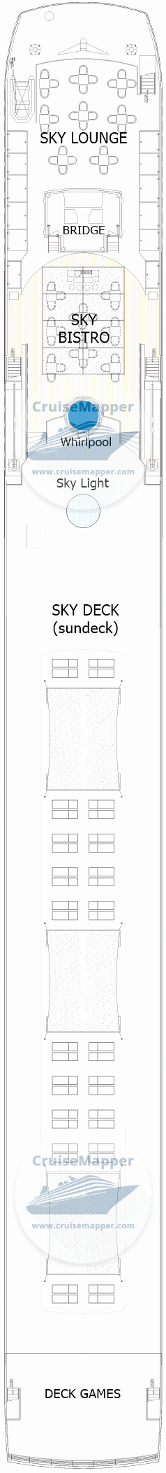 Avalon Tranquility II Deck 04 - Sky