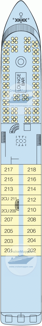 ms Fernao de Magalhaes Deck 02 - Middle