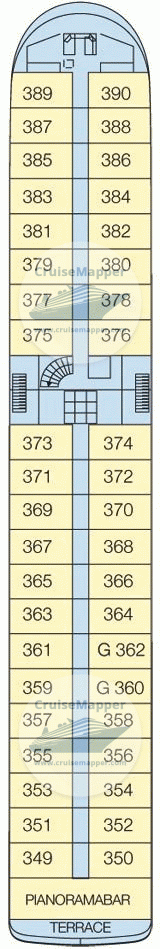 ms L'Europe Deck 03 - Upper