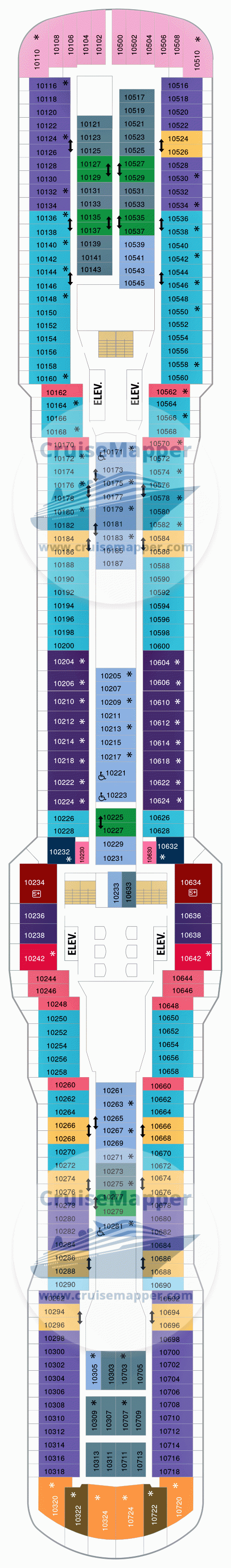 Ovation Of The Seas Floor Plan Cruise Gallery