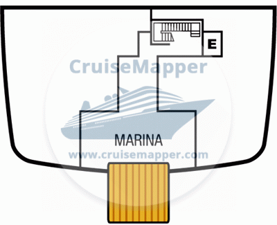 Seabourn Encore Deck 03 - Marina