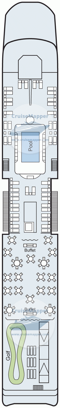 Viking Osfrid Deck 04 - Sundeck-Pool