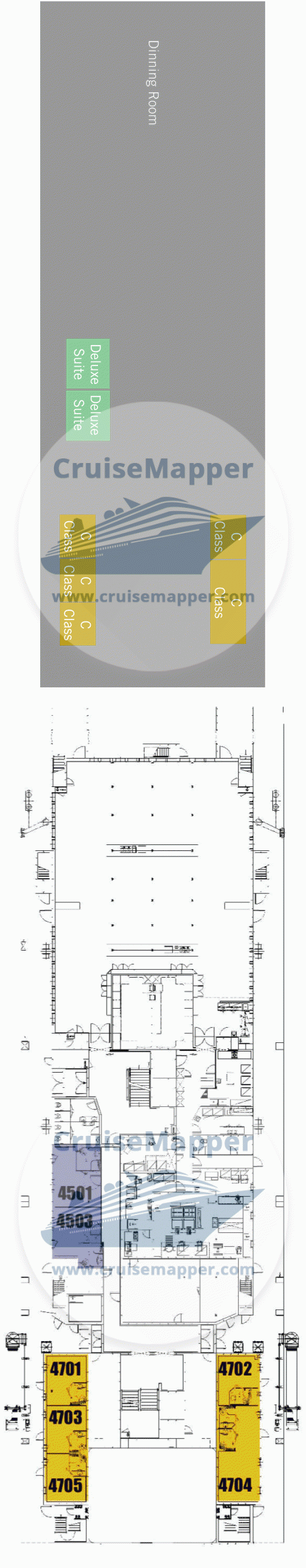Aranui 5 Deck 04 - Upper