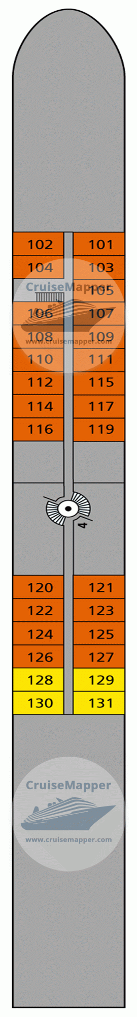 Arosa Brava Deck 01 - Lower