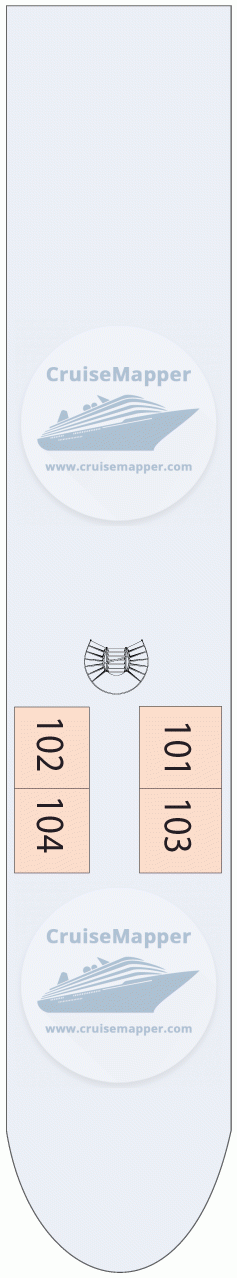 RV Mekong Navigator Deck 01 - Jasmine