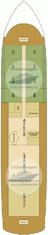 RV Indochine II Deck 01 - Main