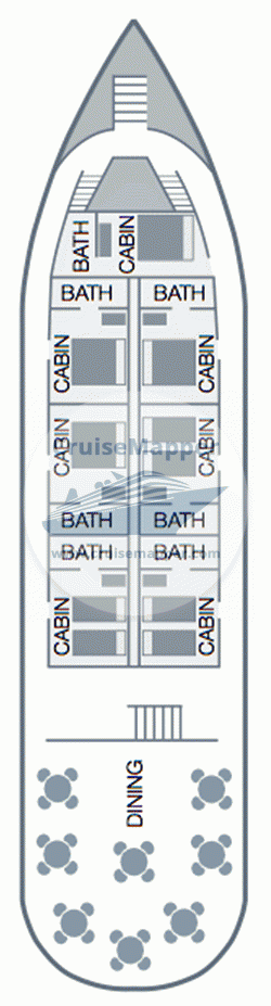 RV Toum Tiou II Deck 02 - Upper