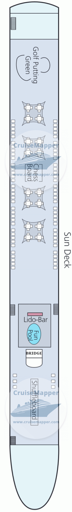 MS Amadeus Brilliant Deck 04 - Sundeck-Pool