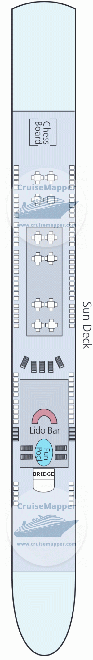 MS Dutch Grace Deck 04 - Sundeck-Pool