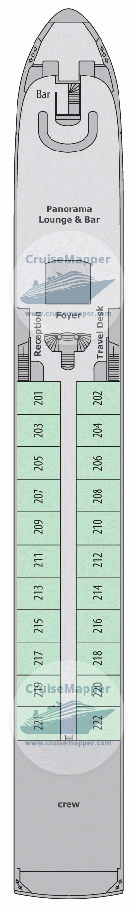 MS Swiss Ruby Deck 02 - Upper-Ruby