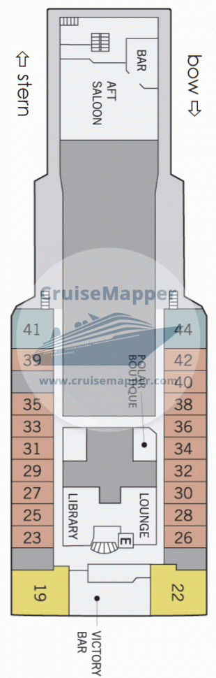 50 Let Pobedy icebreaker Deck 05 - Bridge Deck 2