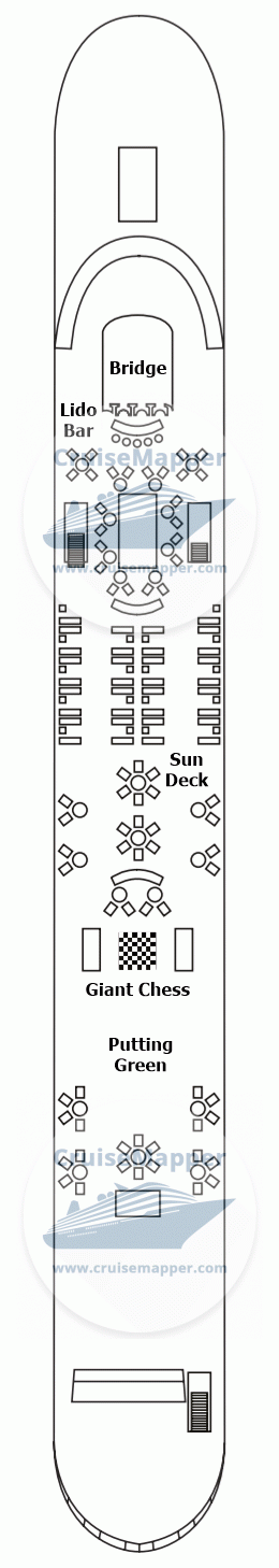 MS Royal Crown Deck 03 - Lido - Sun
