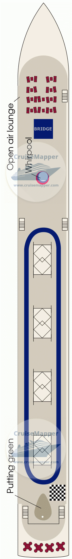 MS Charles Dickens Deck 04 - Sun