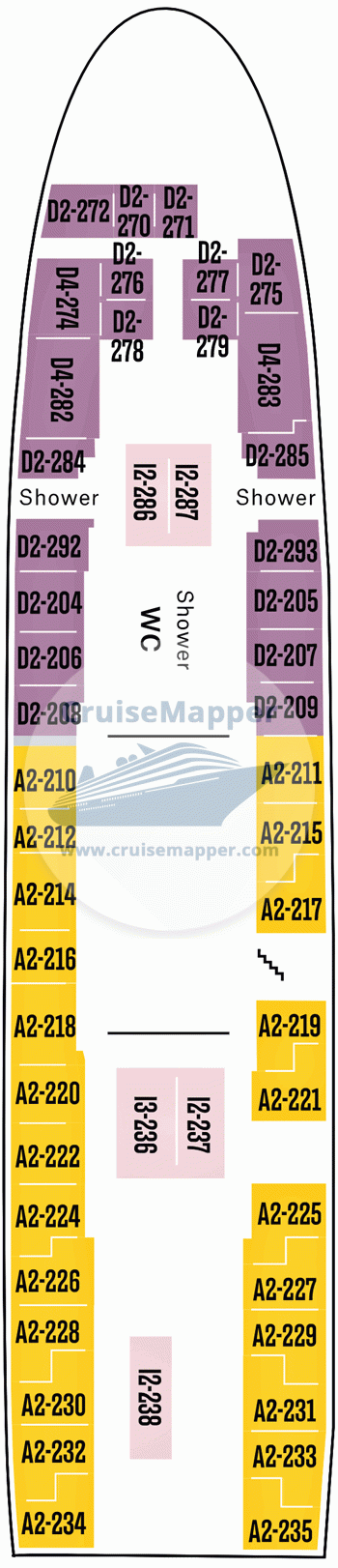 MS Nordstjernen Deck 02 - B