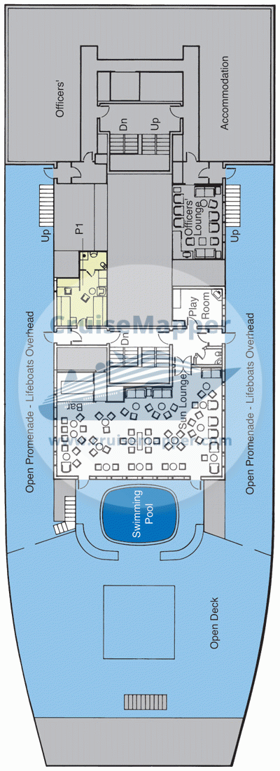 RMS St Helena Deck 04 - Promenade