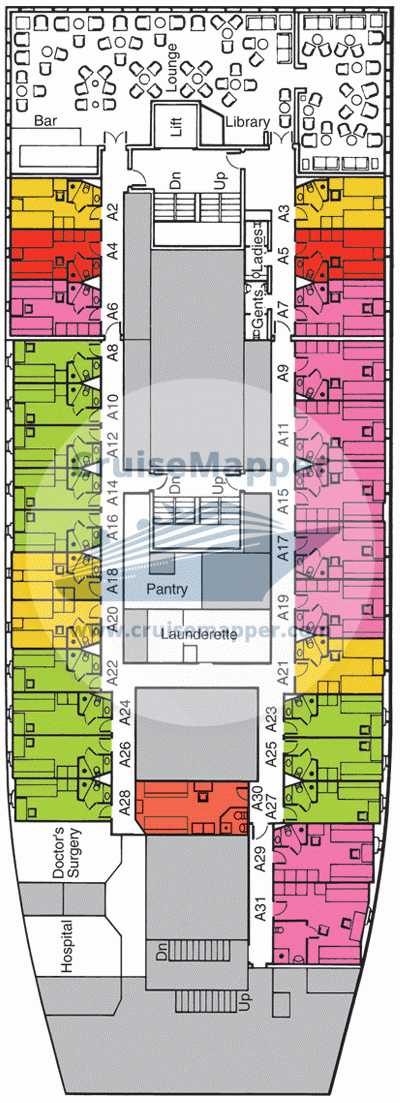 RMS St Helena Deck 03 - A