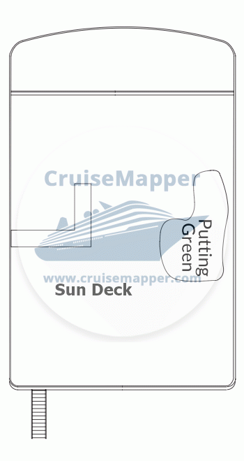 American Constellation Deck 06 - Upper Sundeck-Golf