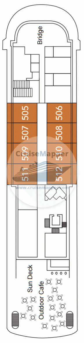 Hebridean Sky Deck 05 - Scott - Bridge - Lido - Sun