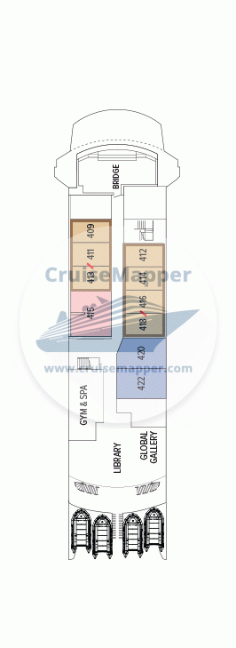 National Geographic Endeavour 2 Deck 04 - Bridge