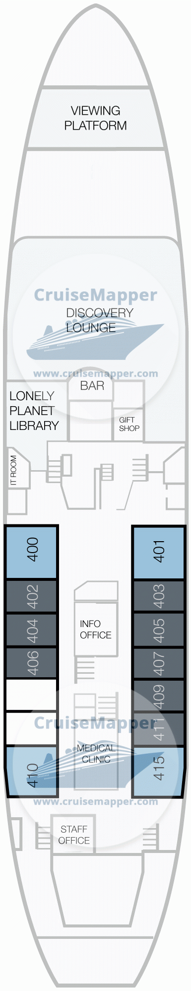 MS Expedition Deck 04 - Main - Lobby