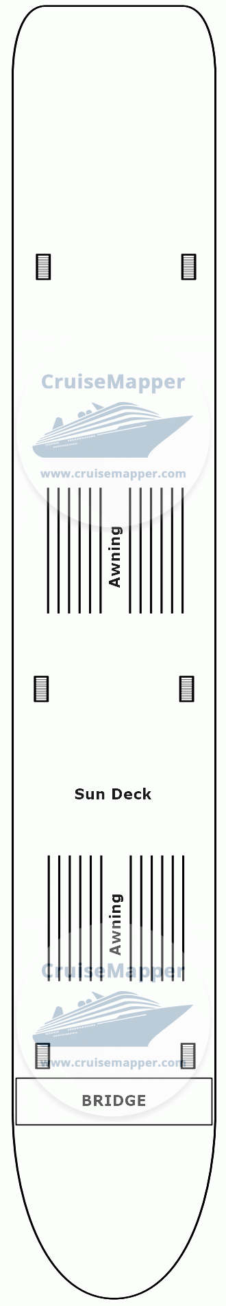 MS Prinzessin Katharina Deck 03 - Sun