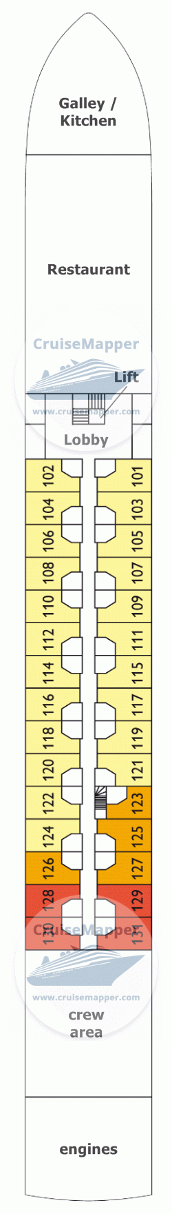 MS Elegant Lady Deck 01 - Main