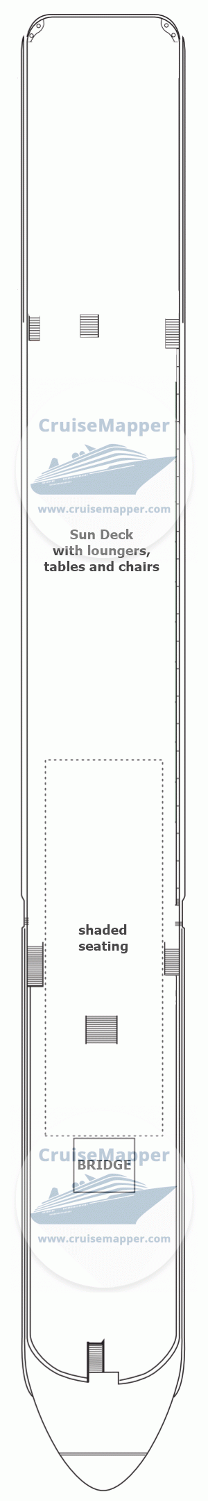 MS Switzerland II Deck 03 - Sun