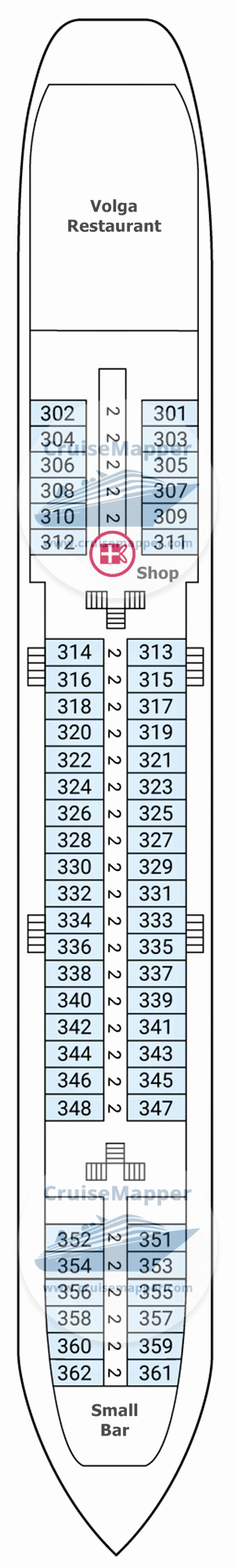 MS Russ Deck 03 - Middle-Dining